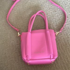 Hot pink purse
